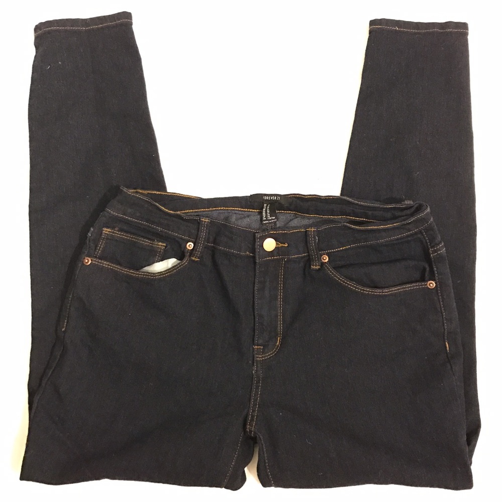 Forever 21 dark wash skinny jean